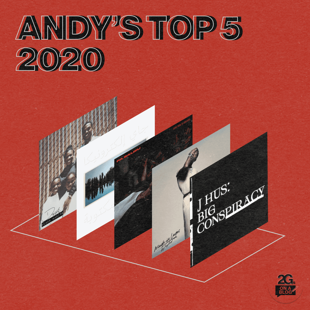 Andy's Top Five Albums of 2020